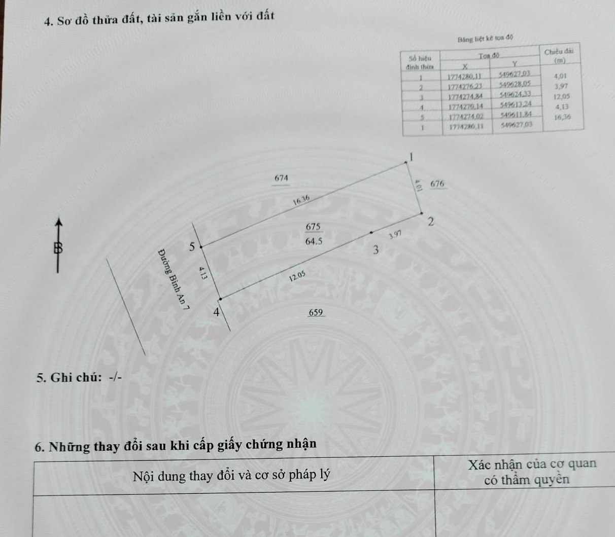 Chính chủ cần Bán đất 2 lô liền kề Bình An 7 - đường rộng 7,5m - Ảnh chính